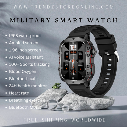 2024 New Military Smart Watch