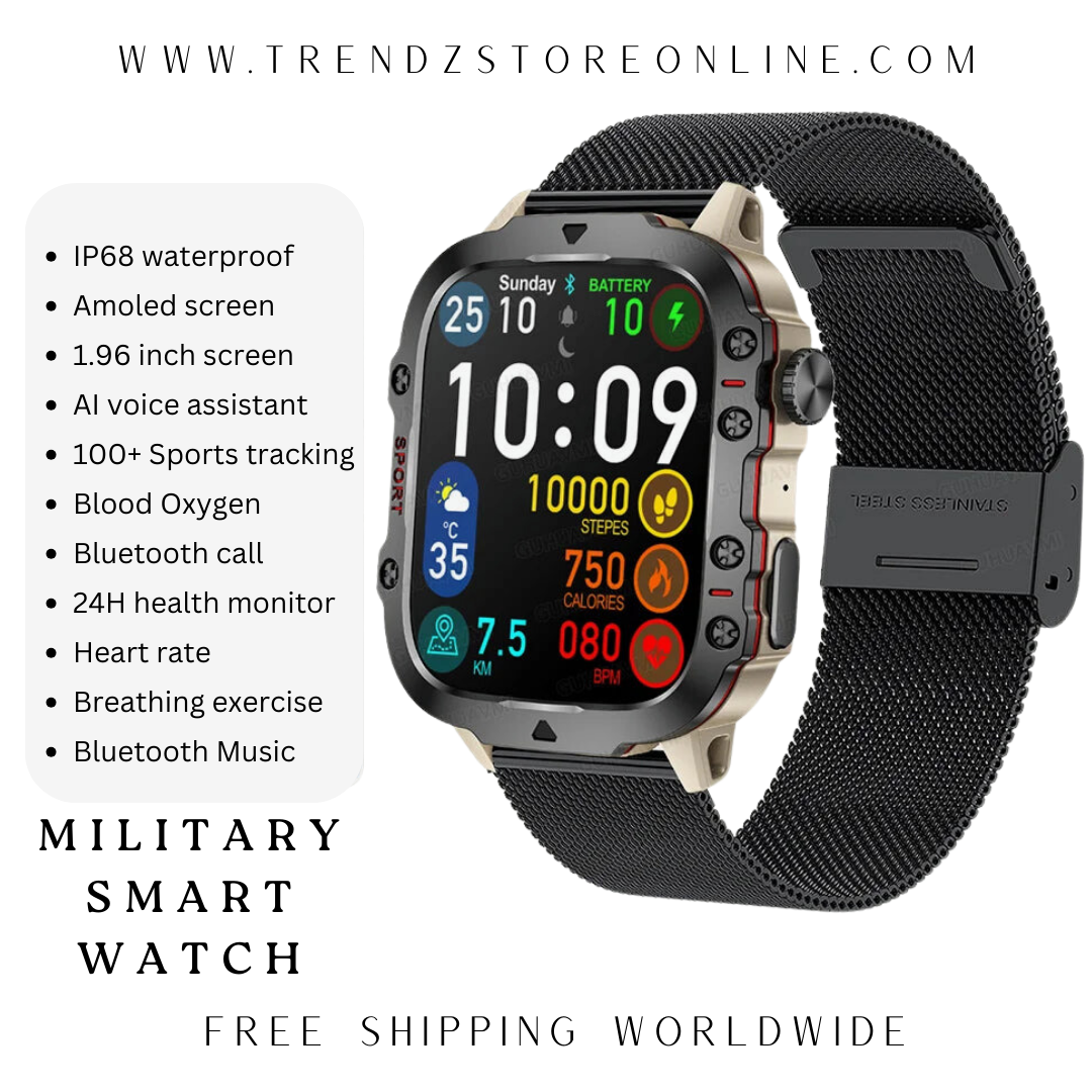 2024 New Military Smart Watch