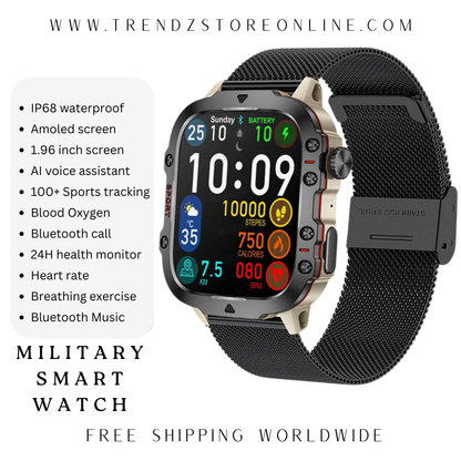 2024 New Military Smart Watch