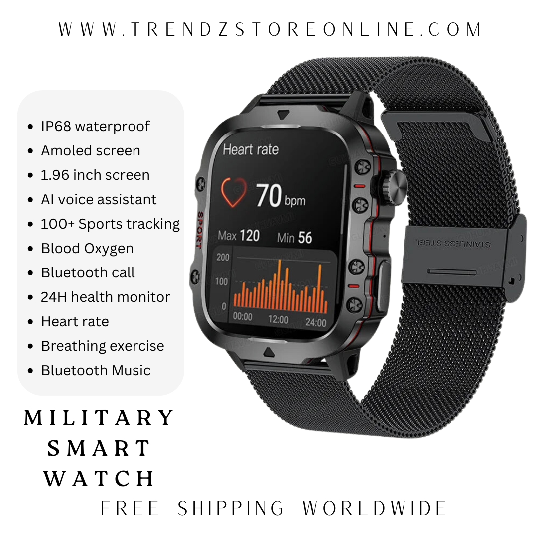 2024 New Military Smart Watch