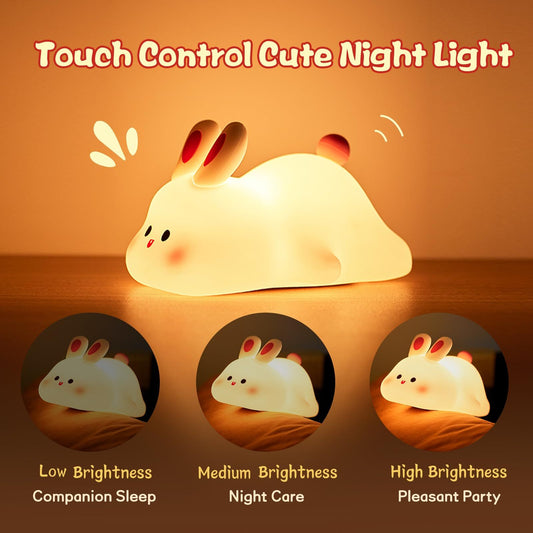 Cute Rabbit Bedside Lamp