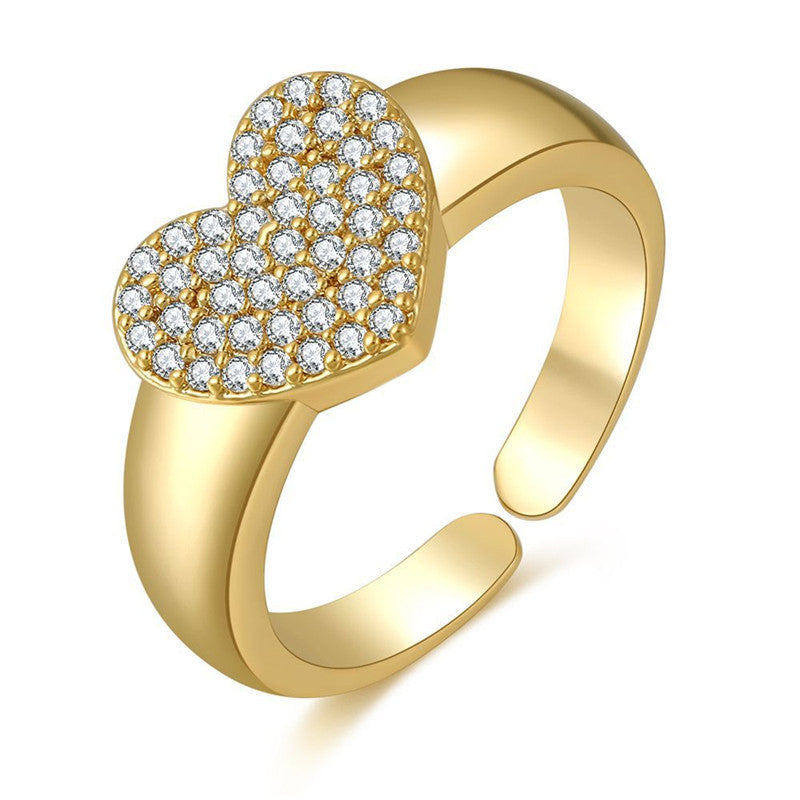 TRENDZ 18K Gold Color Preserving Ring