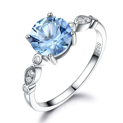 TRENDZ Sapphire Ring