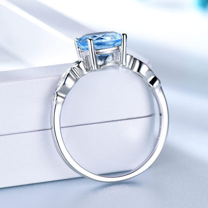 TRENDZ Sapphire Ring