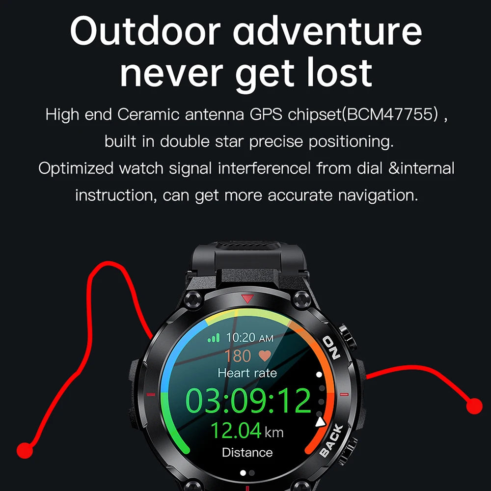 TRENDZ Tough Military Smartwatch