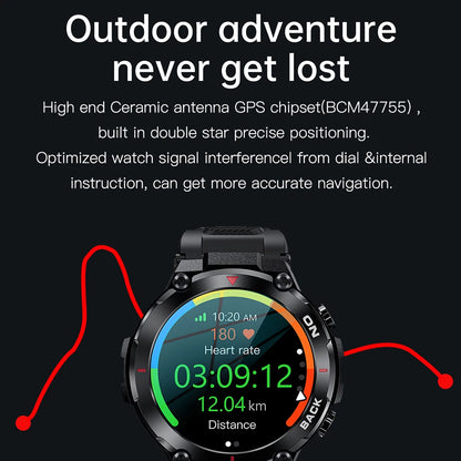 TRENDZ Tough Military Smartwatch