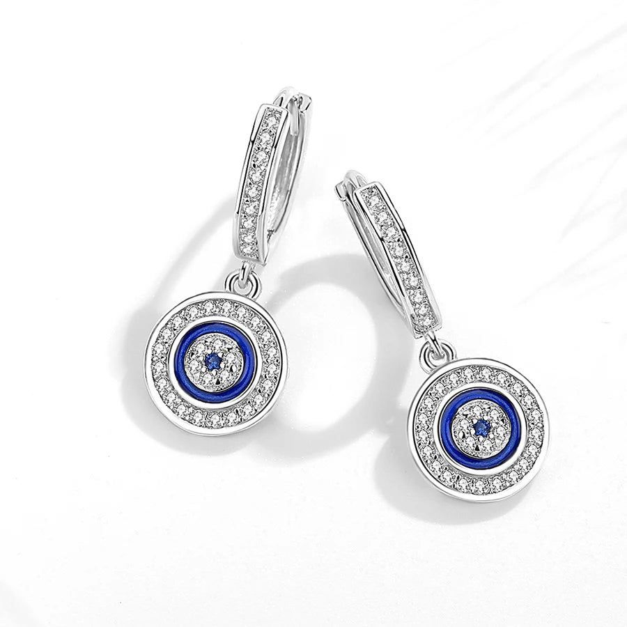 TRENDZ Lucky Eye Earrings