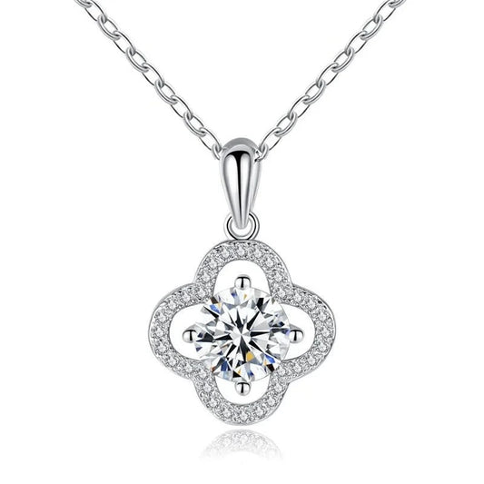 TRENDZ 1 Carat Moissanite Pendant