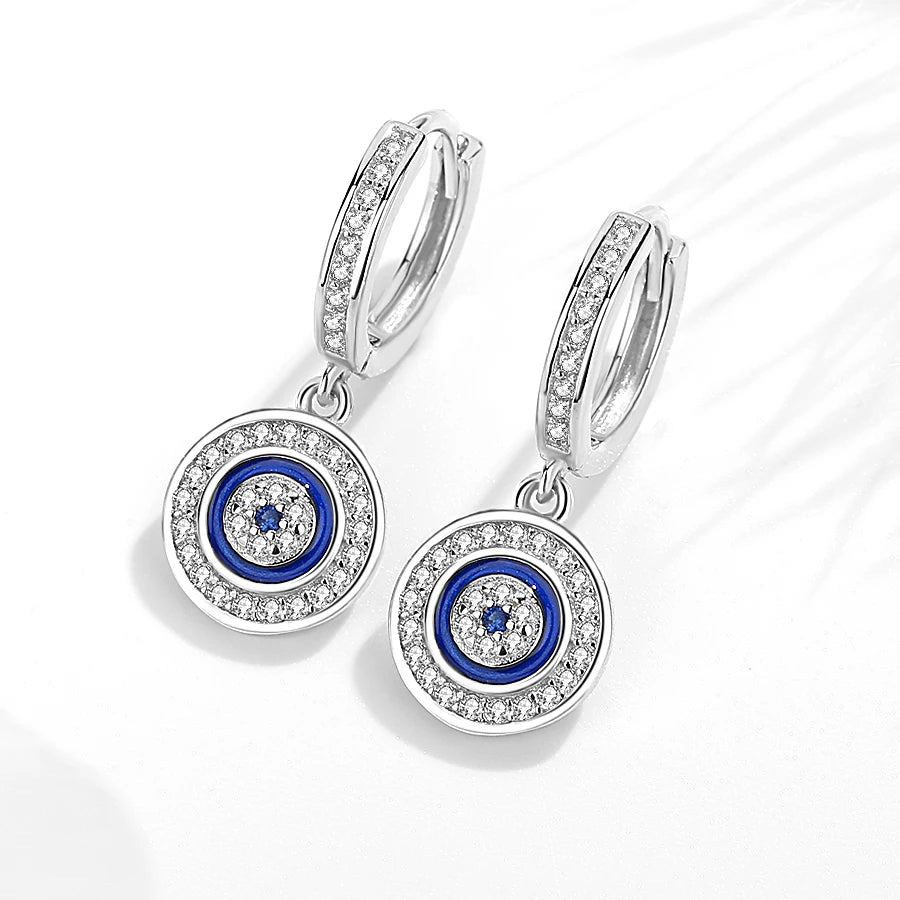 TRENDZ Lucky Eye Earrings