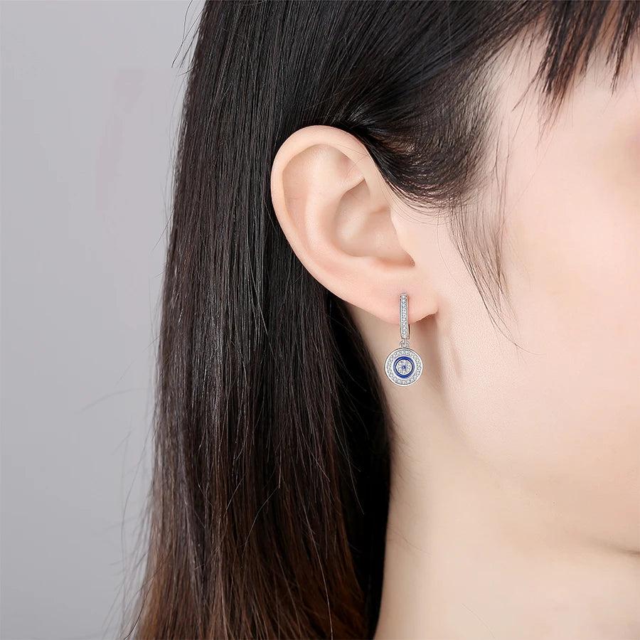 TRENDZ Lucky Eye Earrings