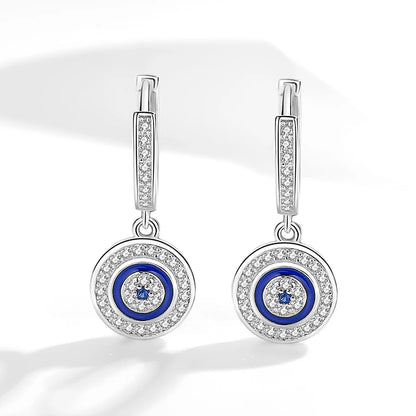 TRENDZ Lucky Eye Earrings