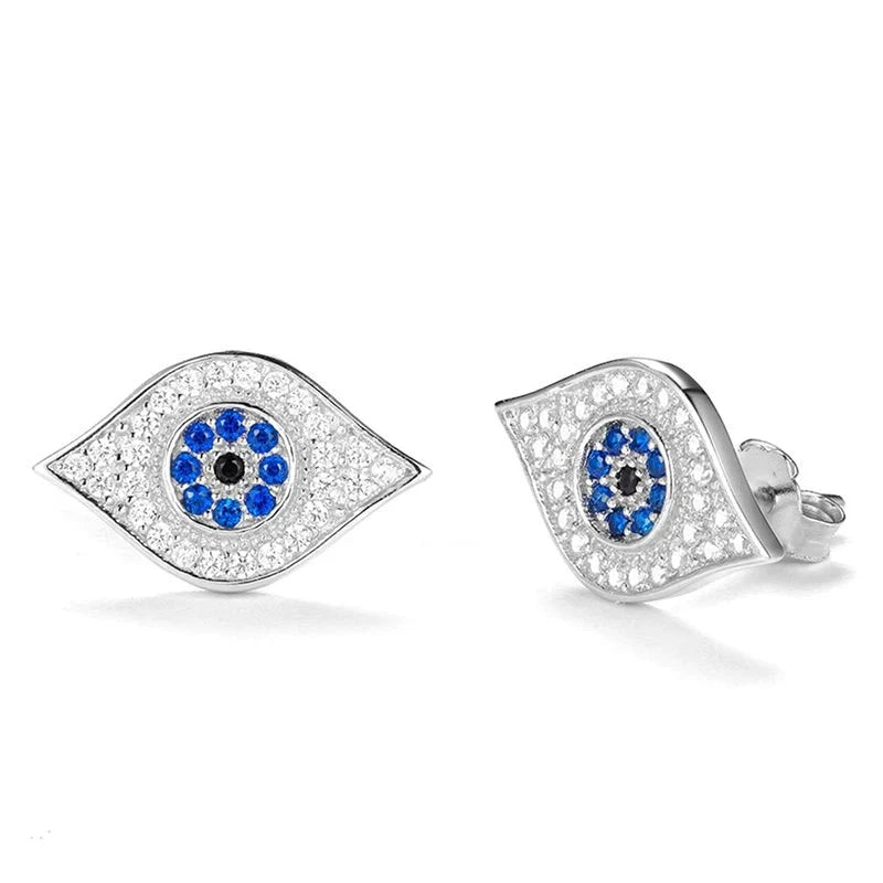 TRENDZ 925 Sterling Silver Stud Earrings