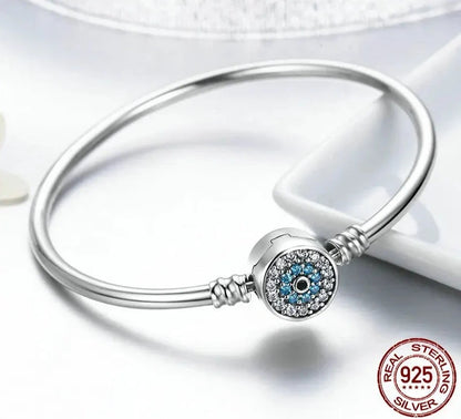 Trendz 925 Sterling Silver Eye Of Samsara Bracelet