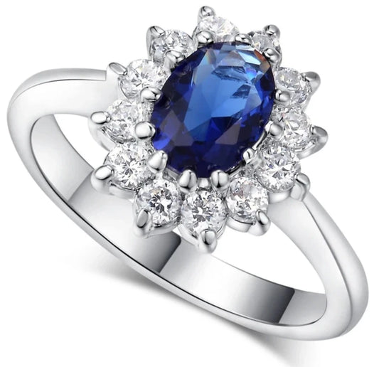 TRENDZ Princess Kate Blue Gem