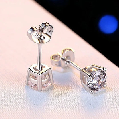 TRENDZ 925 Sterling Princess Earrings