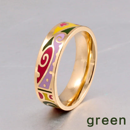 TRENDZ Gold Color Rings