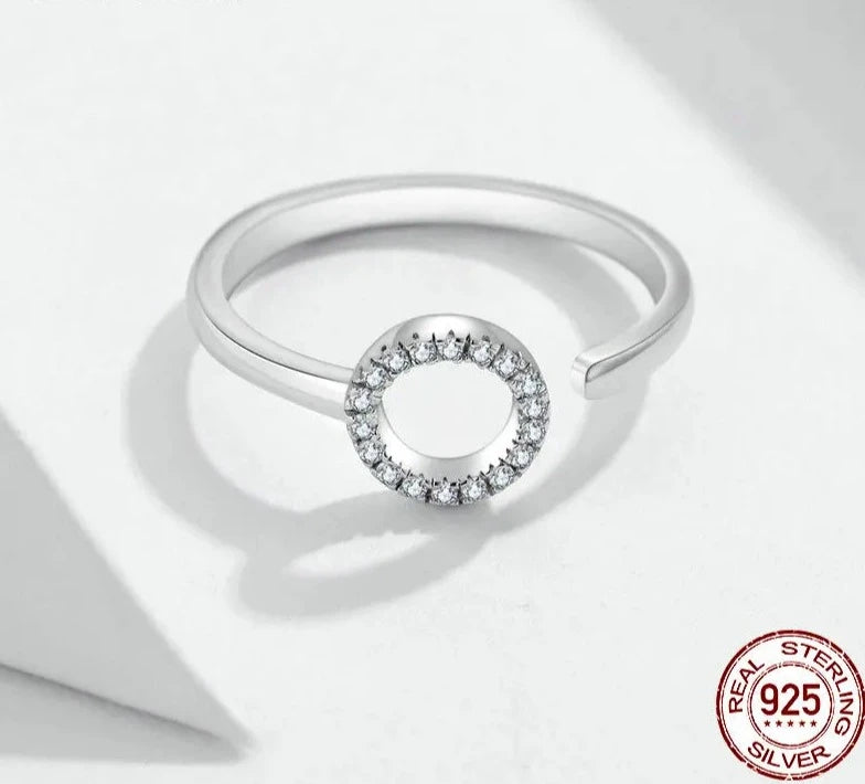 TRENDZ Round Adjustable Ring