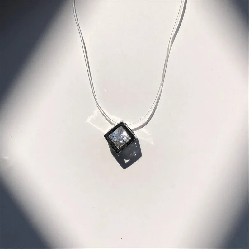 TRENDZ Shiny Zircon Pendant