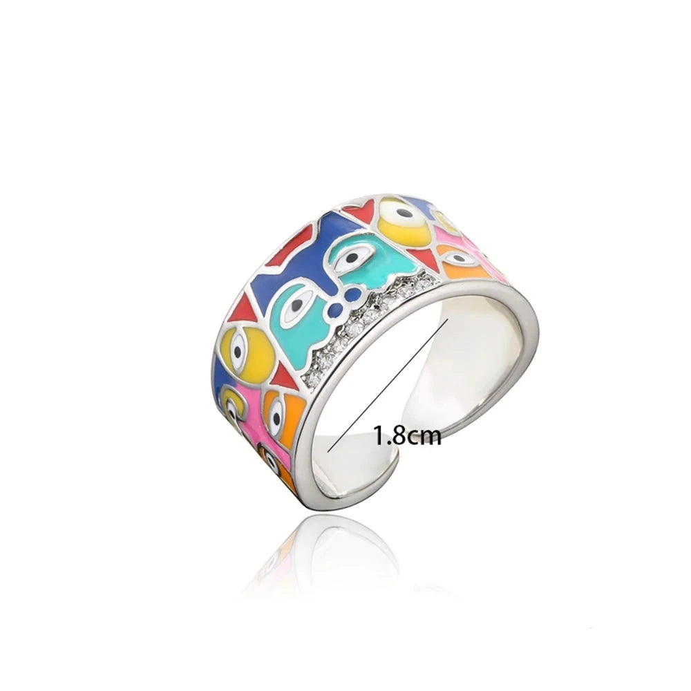 TRENDZ Enamel Rings