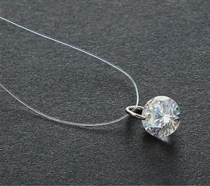 TRENDZ Shiny Zircon Pendant