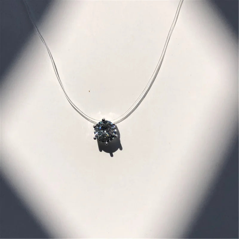 TRENDZ Shiny Zircon Pendant