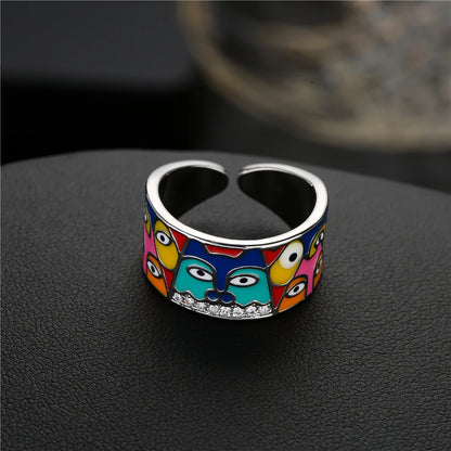 TRENDZ Enamel Rings