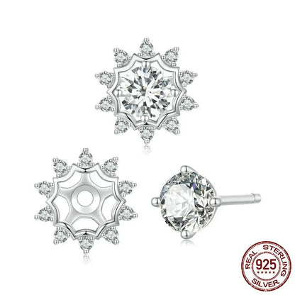 TRENDZ Moissanite Stud Earrings