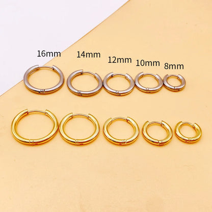 TRENDZ Small Hoop Earrings