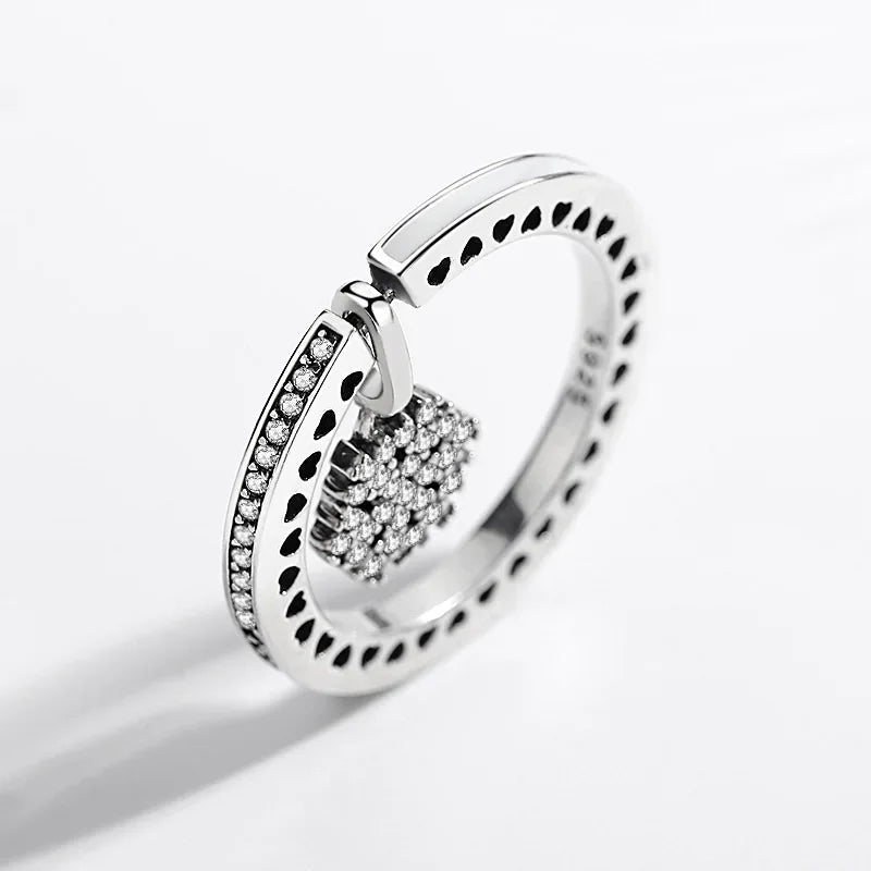 TRENDZ Snowflake Ring