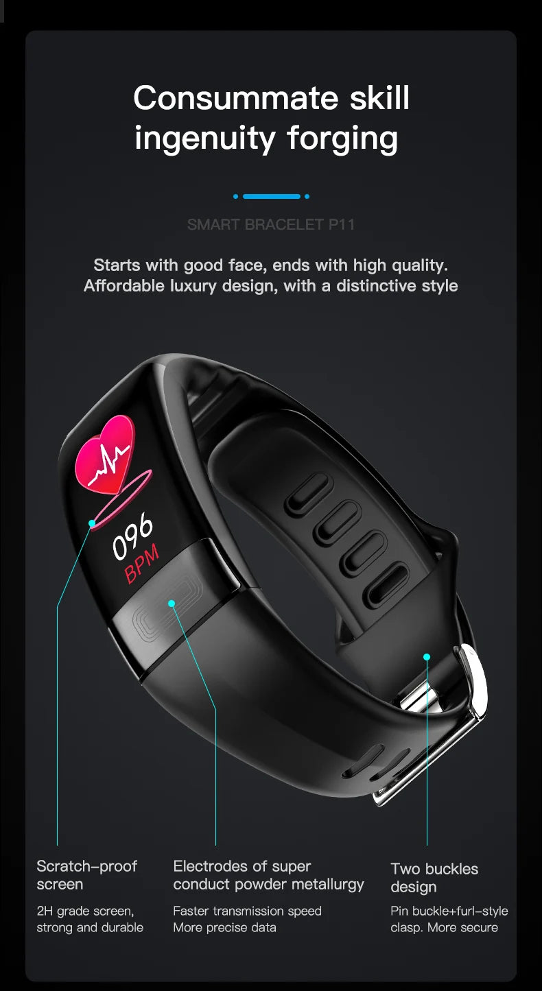 ECG PPG Fitness Tracker