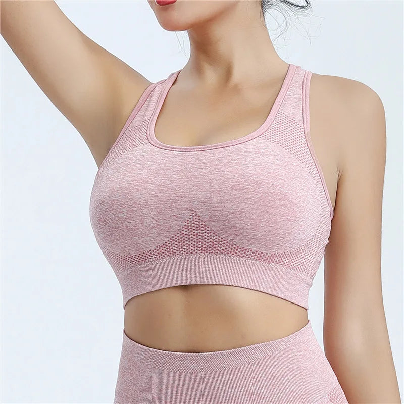 TRENDZ Women Sports Bra Top Push Up