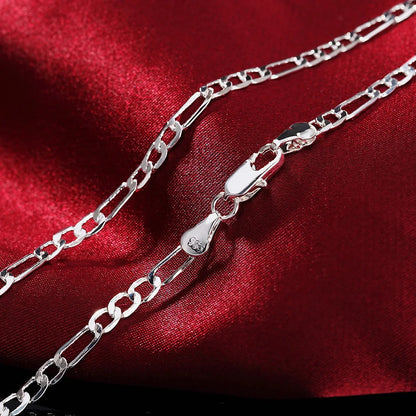 TRENDZ 925 sterling silver 4MM chain