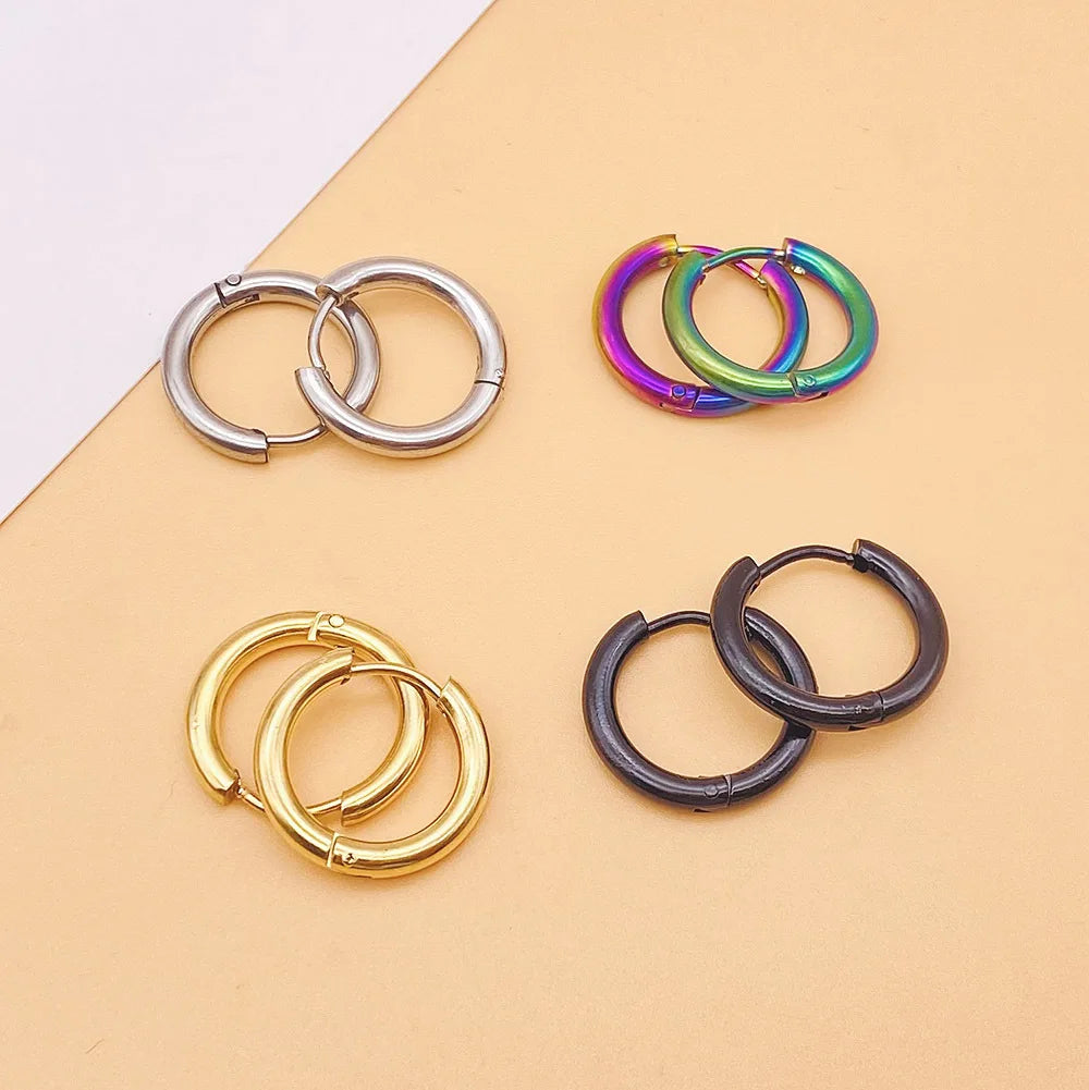 TRENDZ Small Hoop Earrings