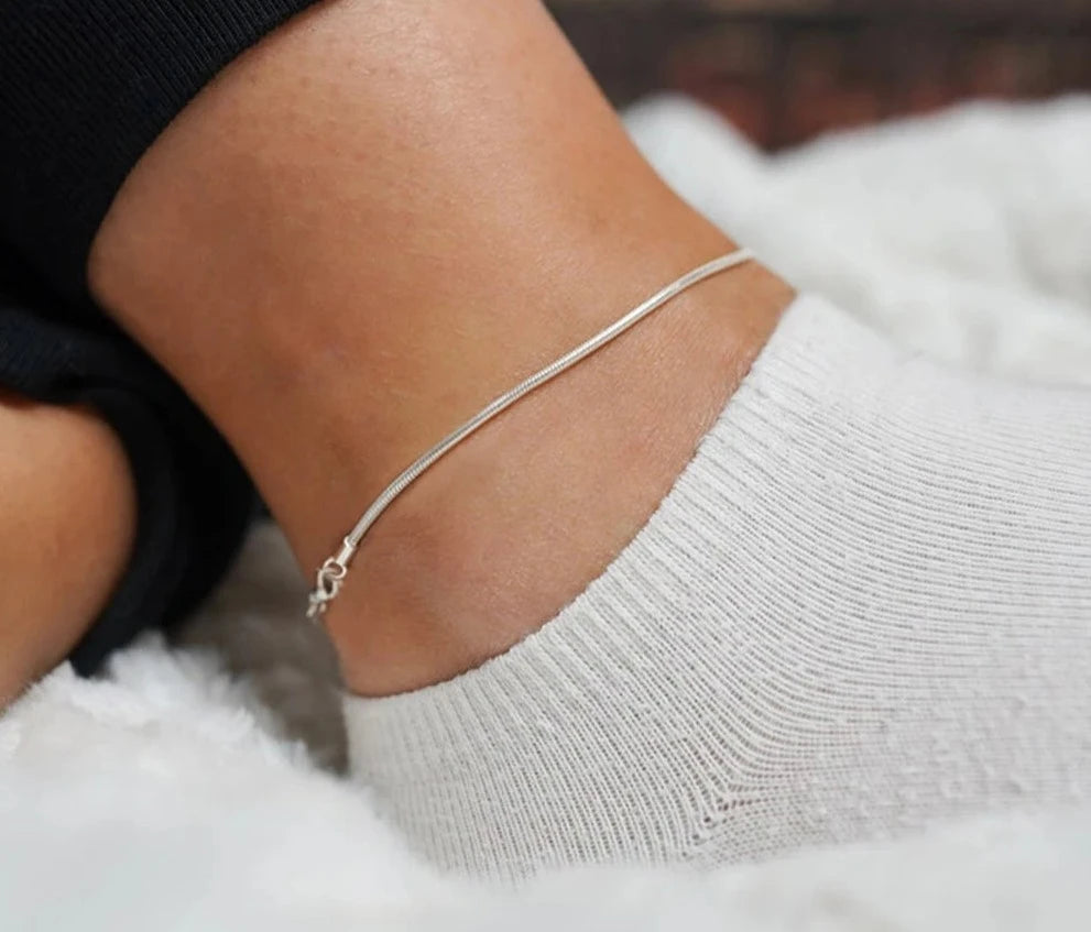 TRENDZ Snake Chain Anklet