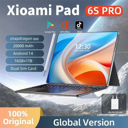 TRENDZ 2024 Original Pad 6S Pro Android 14 4G/5G 11 Inches