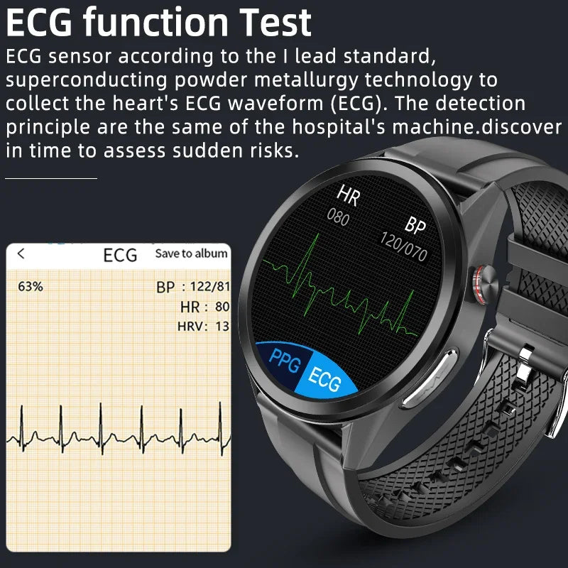 Health Coach ECG & Blood Pressure Watch