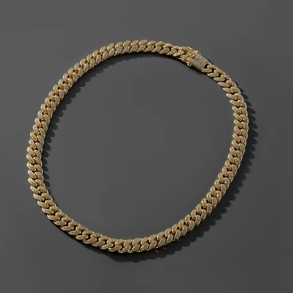 TRENDZ Cuban Link Chain Bracelet