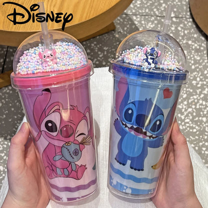 TRENDZ Stitch Straw Cup for Children 450ML