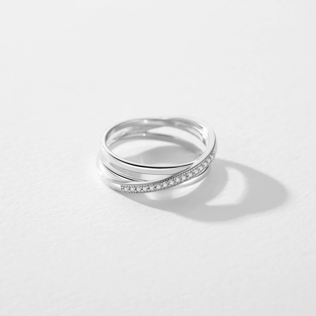 TRENDZ 925 Sterling Silver Ring