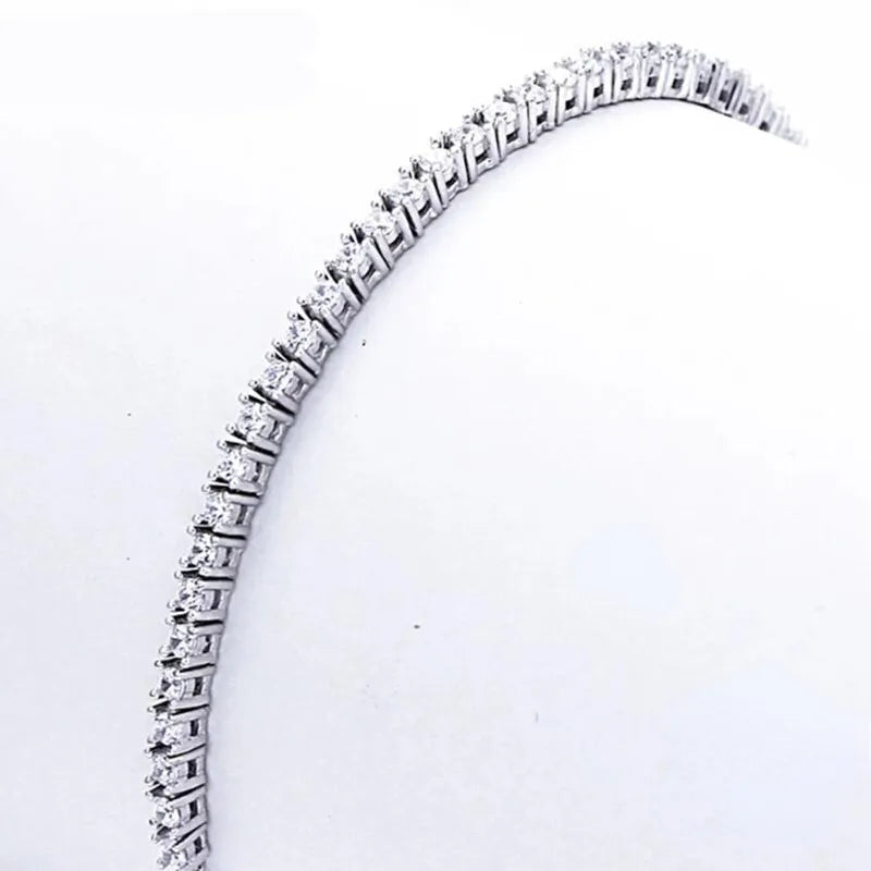 TRENDZ Tennis Bracelet 2mm Zirconia