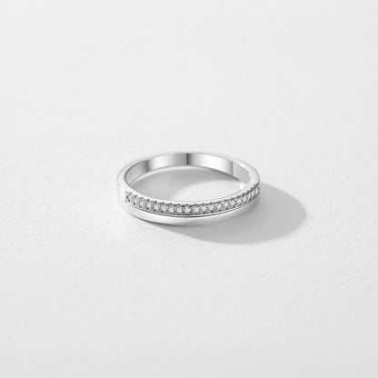 TRENDZ Solid 925 Sterling Silver Ring