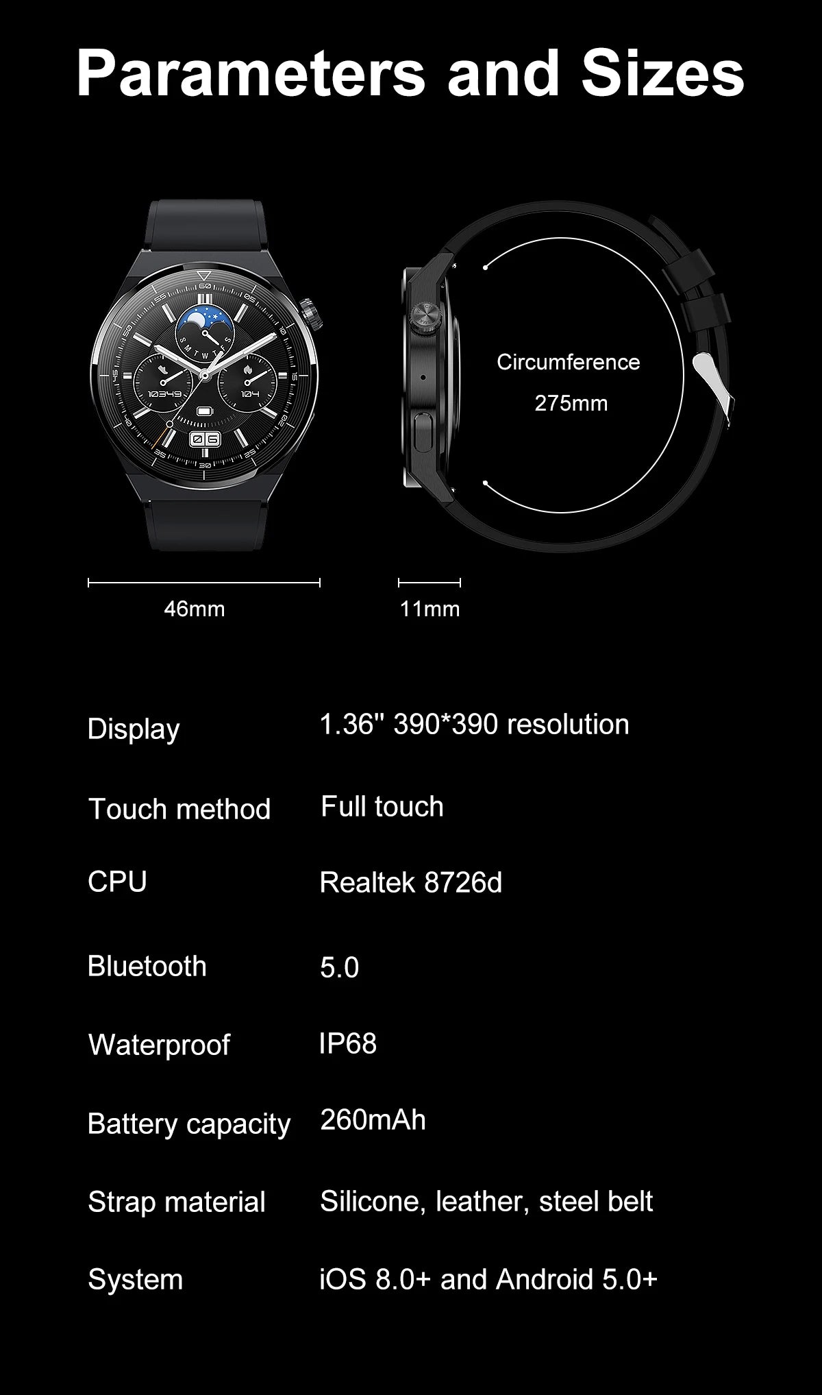 Smart Watch GT3 Pro