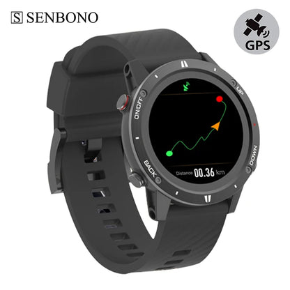 SENBONO Multiple sports modes GPS Smart watch