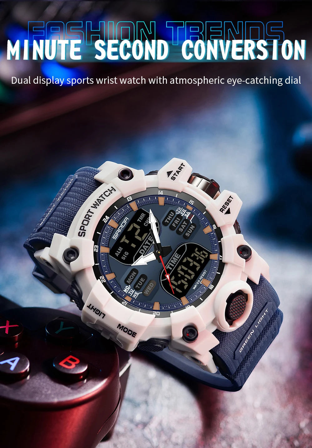 TRENDZ Sporty Rugged Watch 2024