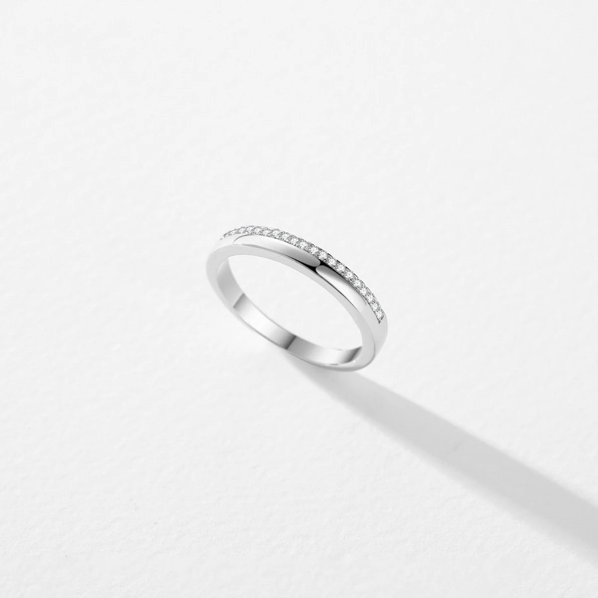 TRENDZ Solid 925 Sterling Silver Ring