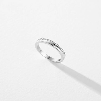 TRENDZ Solid 925 Sterling Silver Ring