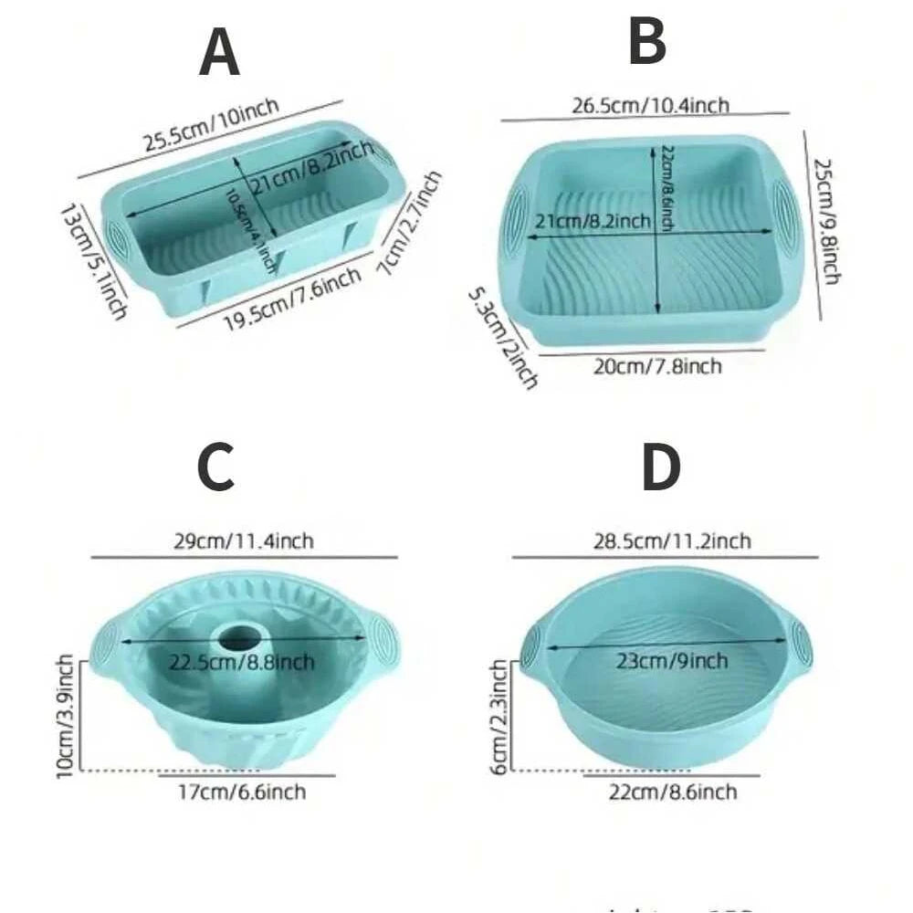 TRENDZ Silicone Cake Baking Mould