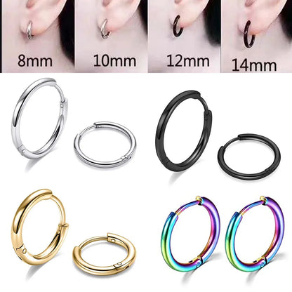 TRENDZ Small Hoop Earrings