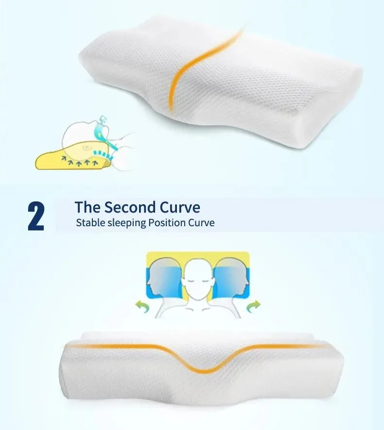 TRENDZ Orthopedic Memory Foam Bed Pillow