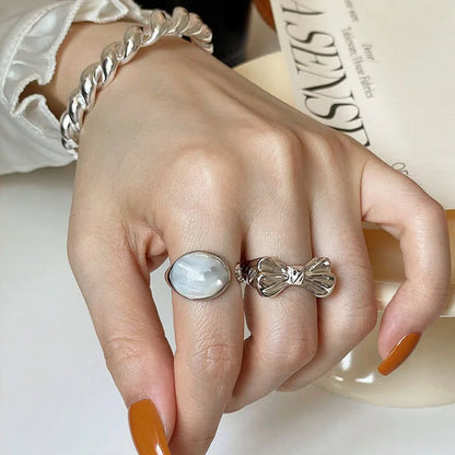 TRENDZ 925 Sterling Silver Rings